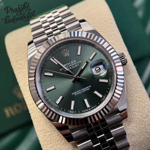 Rolex Datejust 41 Mint Green