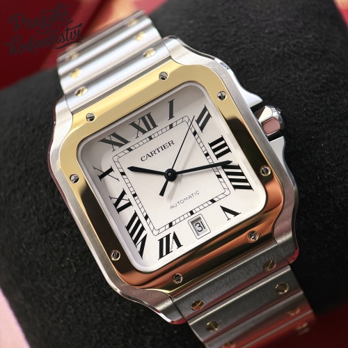 Cartier Santos Large Bicolor